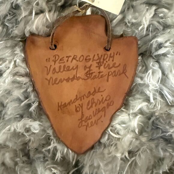 Stoneware Images by Chris Petroglyph Valley of Fire‎ Nevada State Park Handmade - Picture 3 of 6